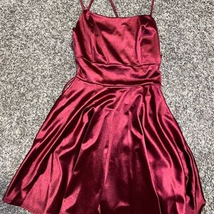 Red dress
